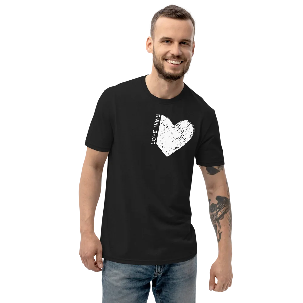 "LOVE WINS" RECYCLED TEE