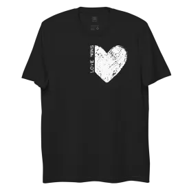 "LOVE WINS" RECYCLED TEE