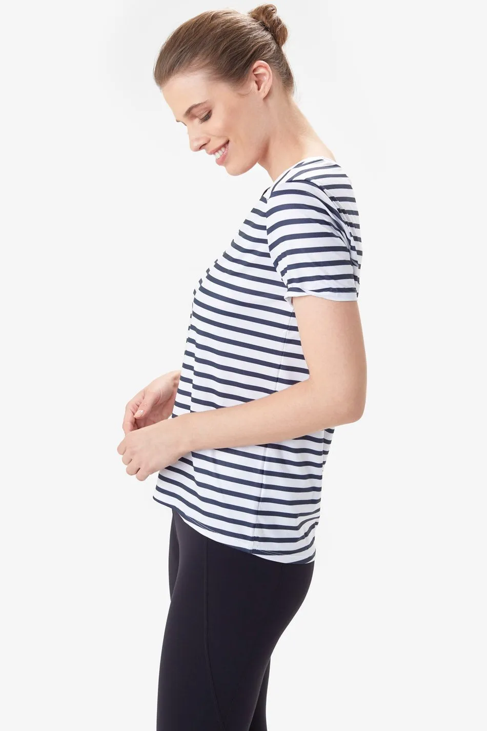 REPOSE SHORT SLEEVE TOP