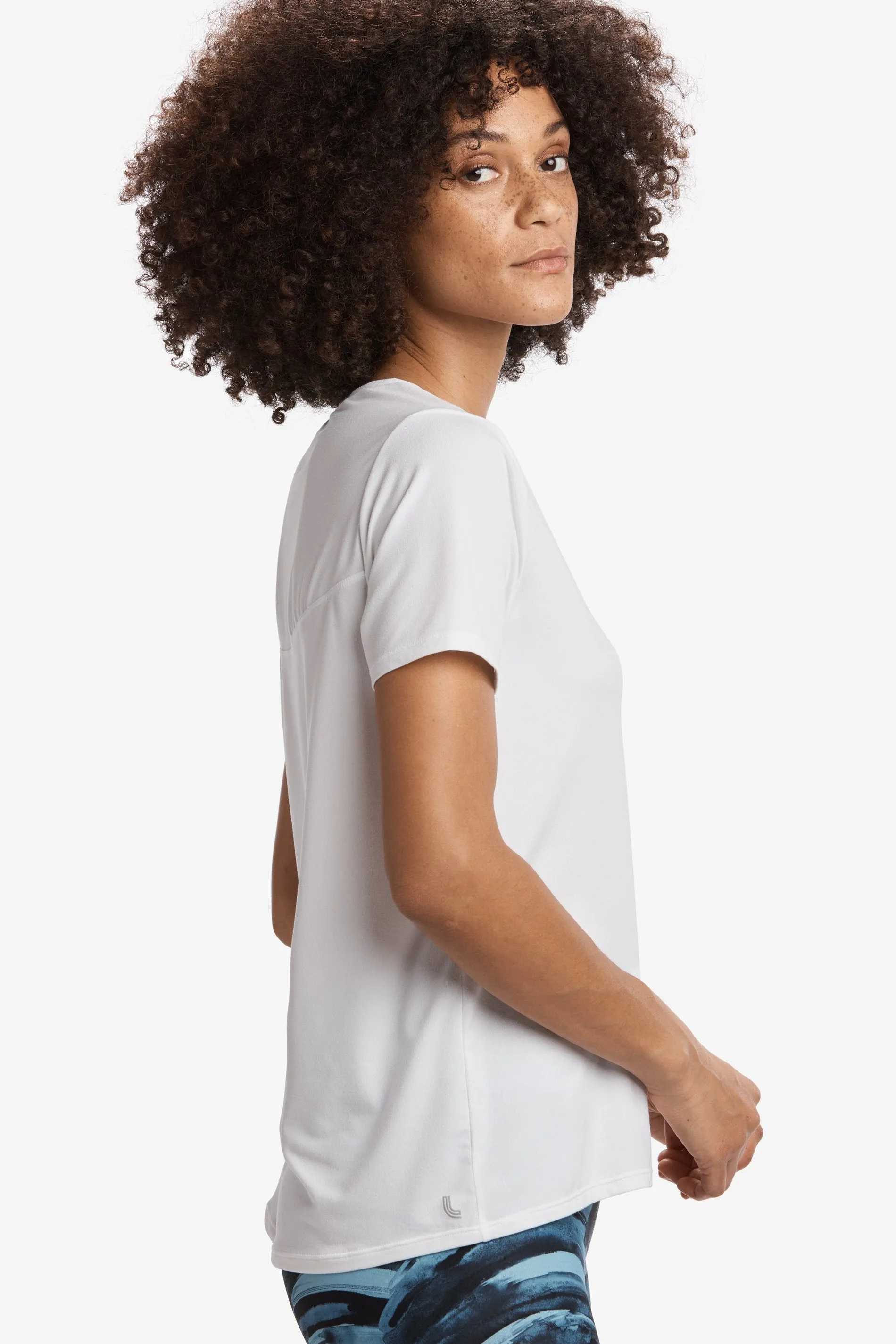 REPOSE SHORT SLEEVE TOP