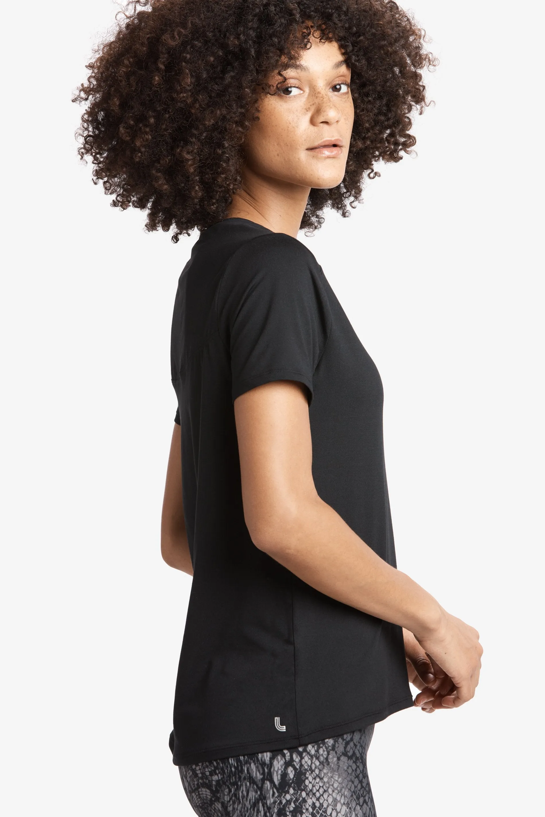 REPOSE SHORT SLEEVE TOP