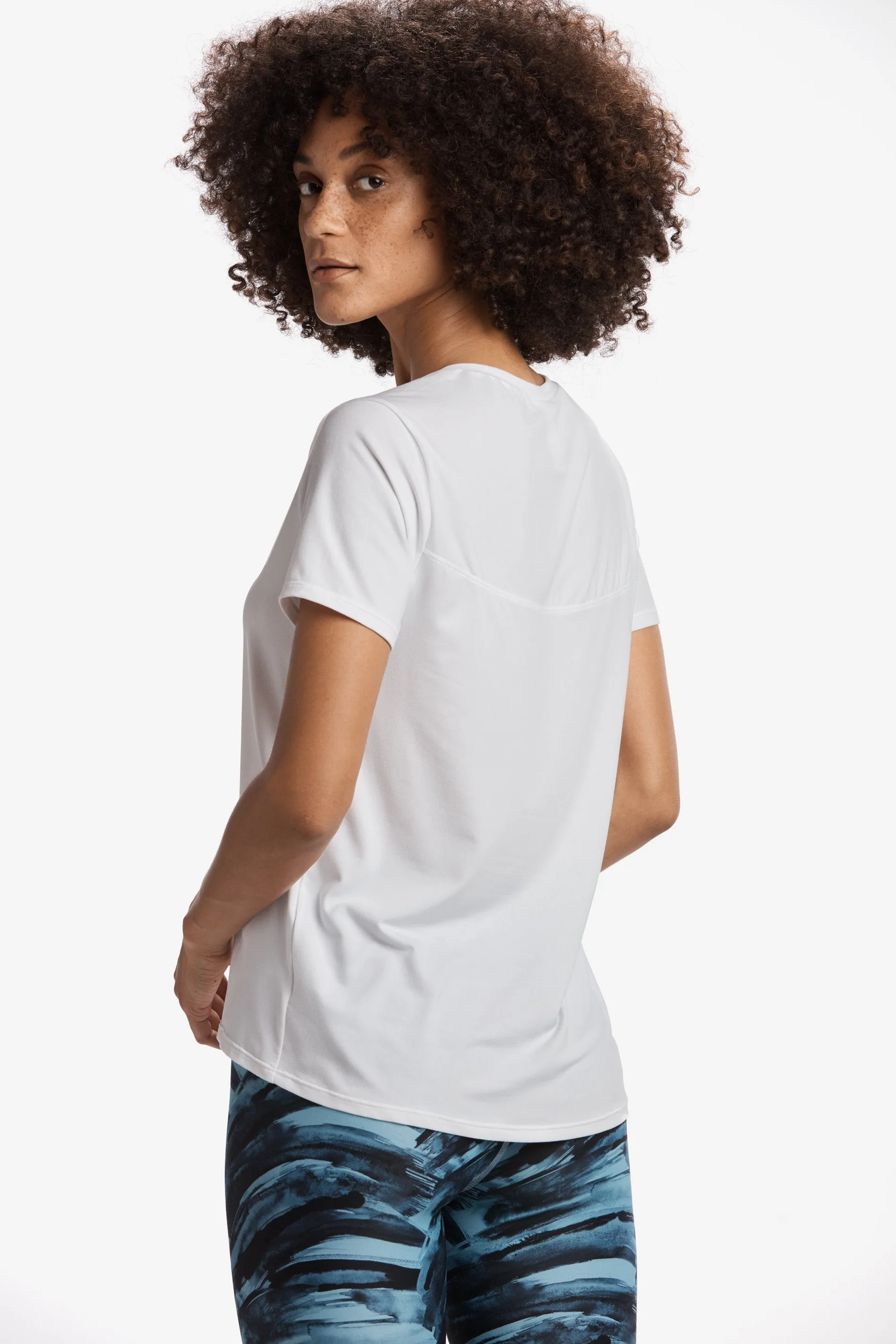 REPOSE SHORT SLEEVE TOP