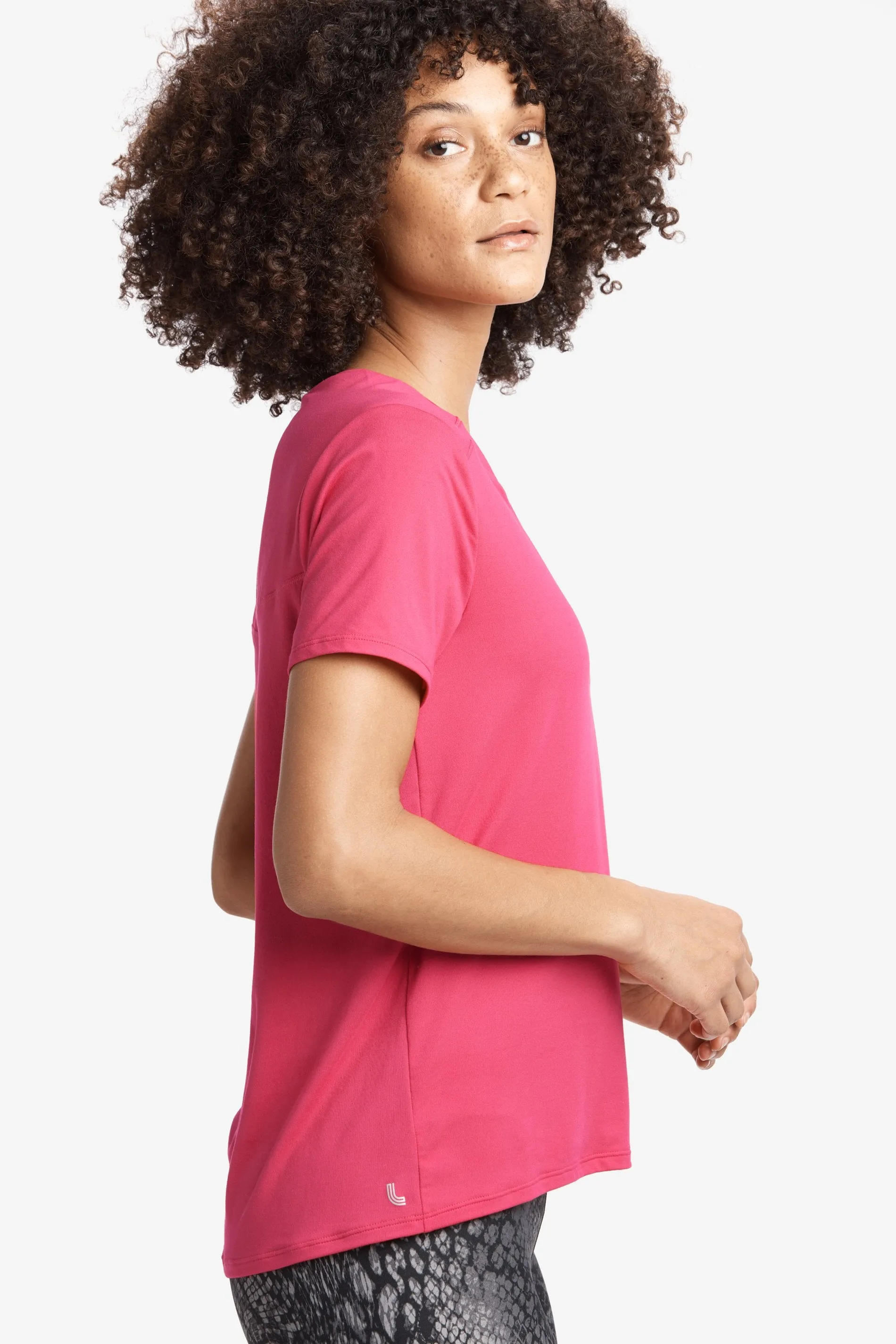 REPOSE SHORT SLEEVE TOP