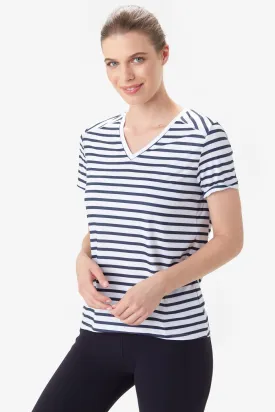 REPOSE SHORT SLEEVE TOP