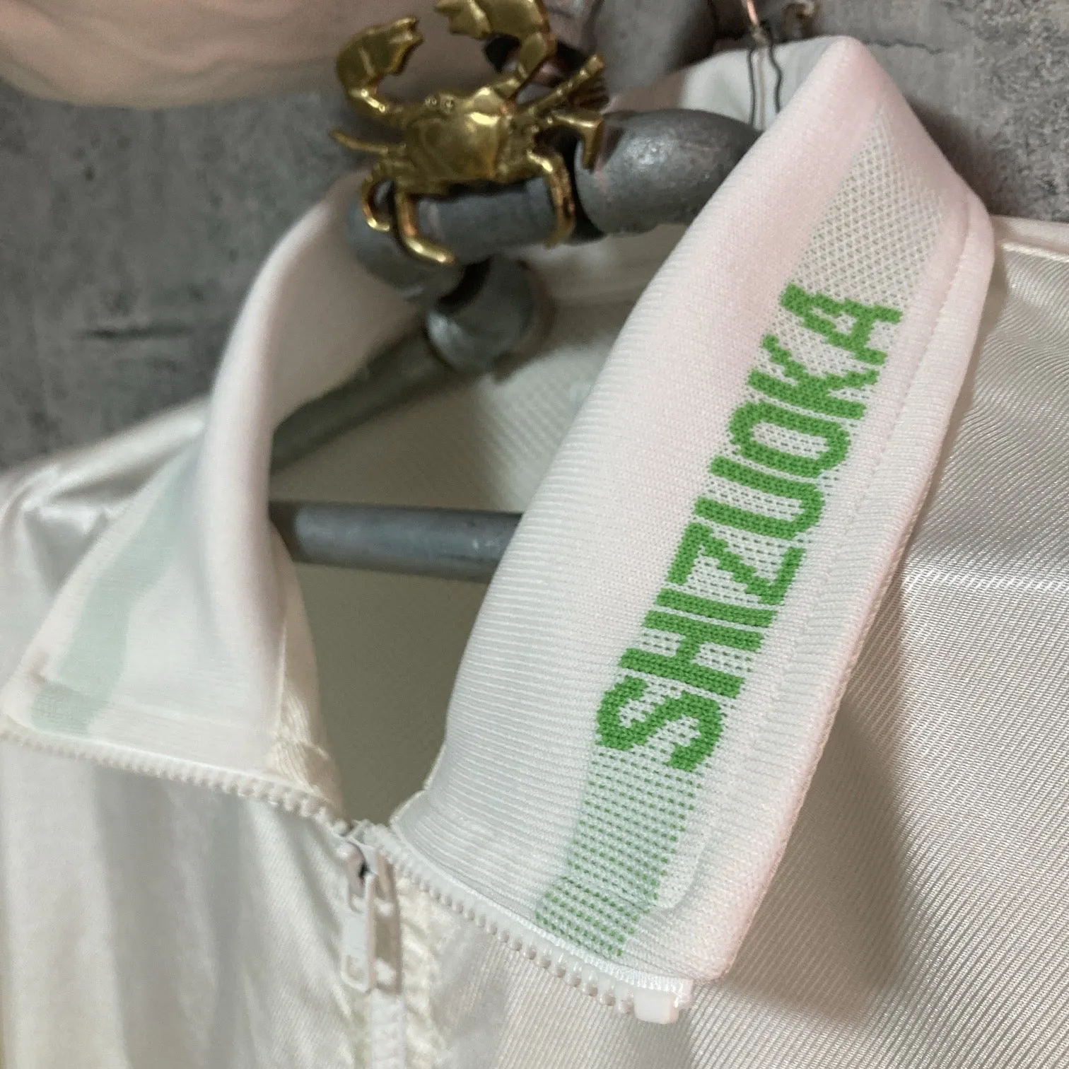Shizuoka nylon jacket white green