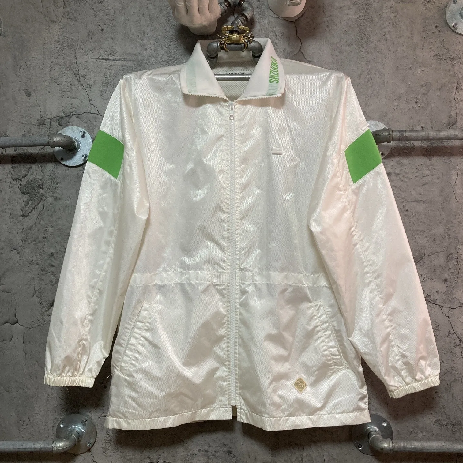 Shizuoka nylon jacket white green