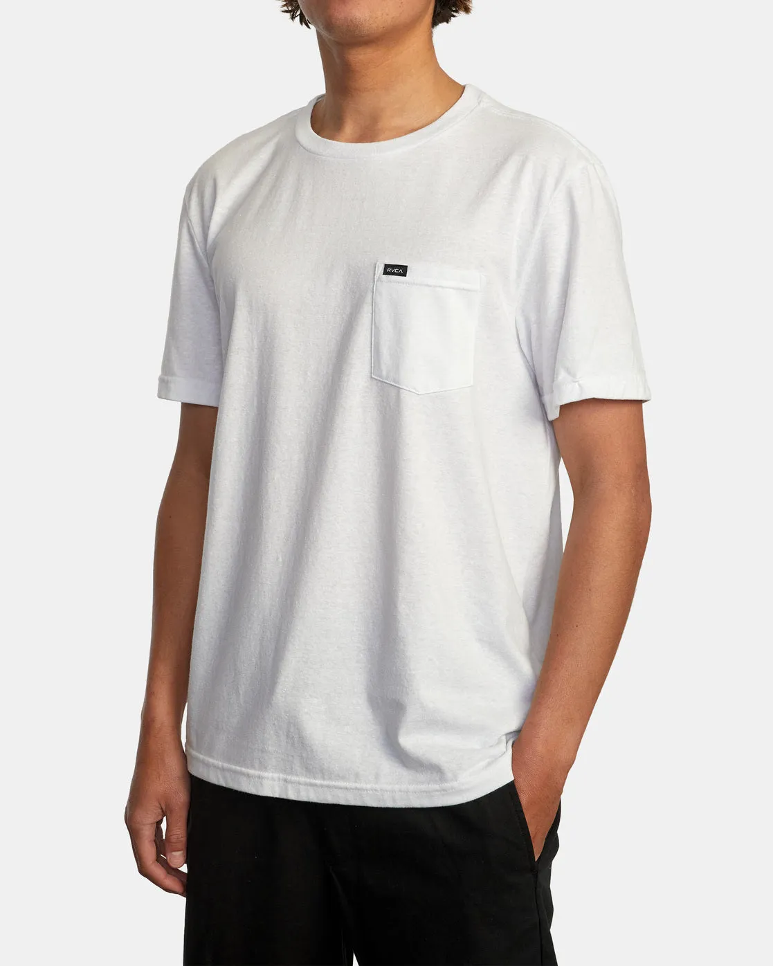 Solo Label Recover Slub Tee - Off White