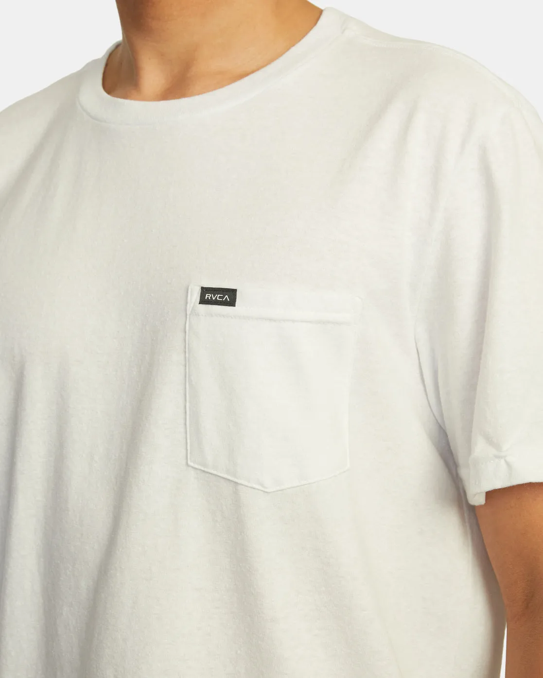 Solo Label Recover Slub Tee - Off White
