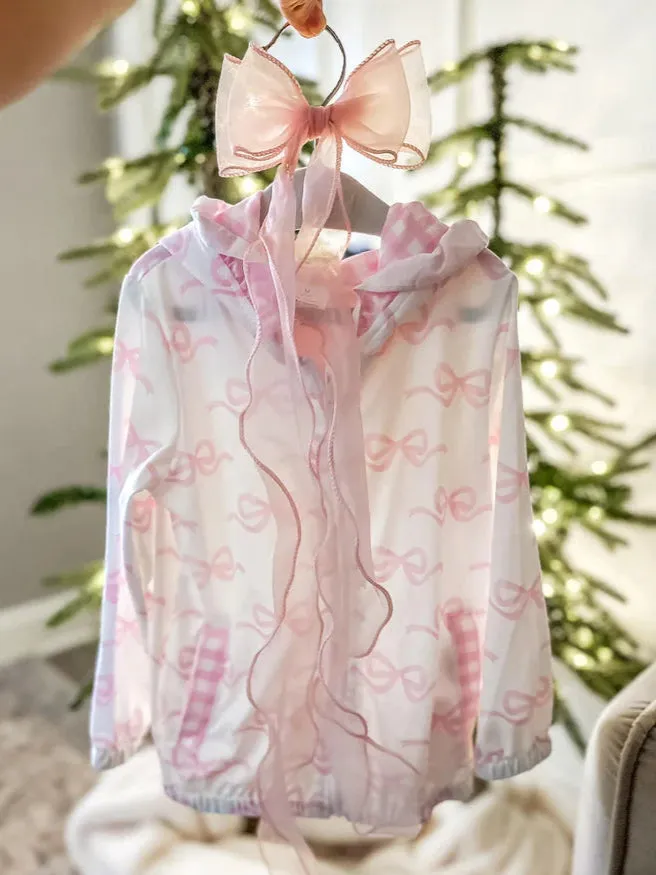 Sweet Bow themed hooded pullover