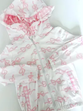 Sweet Bow themed hooded pullover