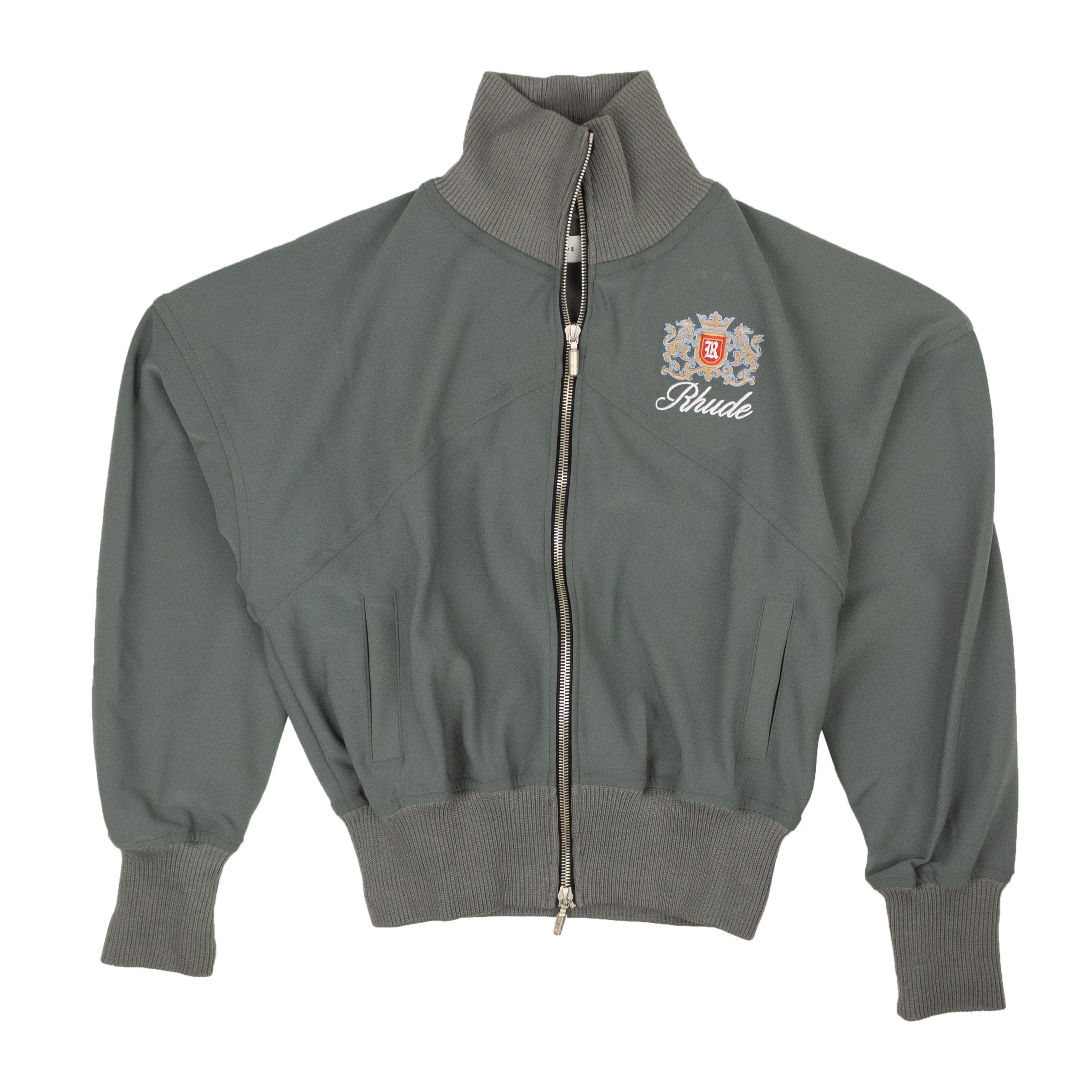 Teal Blue Polyester Brentwood Track Jacket