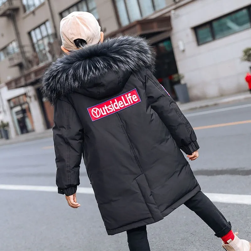 Teenage Big Boys Winter Jacket