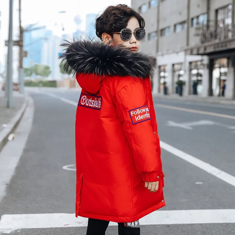 Teenage Big Boys Winter Jacket
