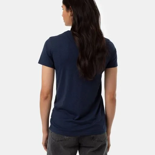 Tentree Womens Mountain Sunset Ten Logo / Dress Blue