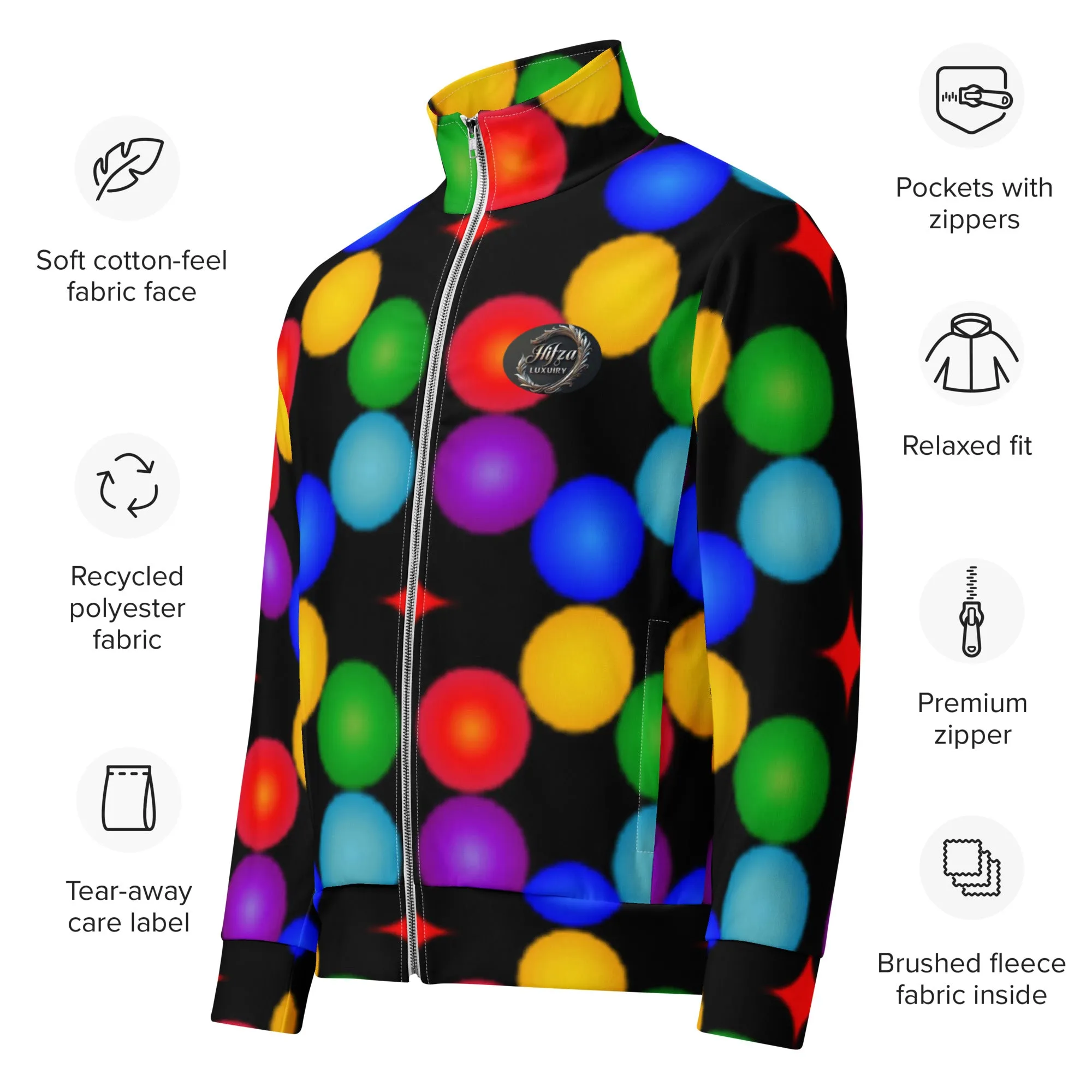 Unisex track jacket