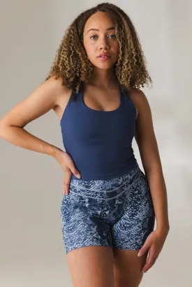 Vitality Revive Racer Tank - Indigo