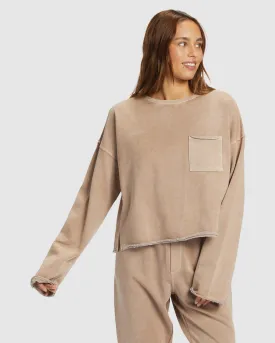 Womens Doheny Pocket Pullover Sweatshirt