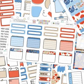 Wonderland Functional Planner Stickers