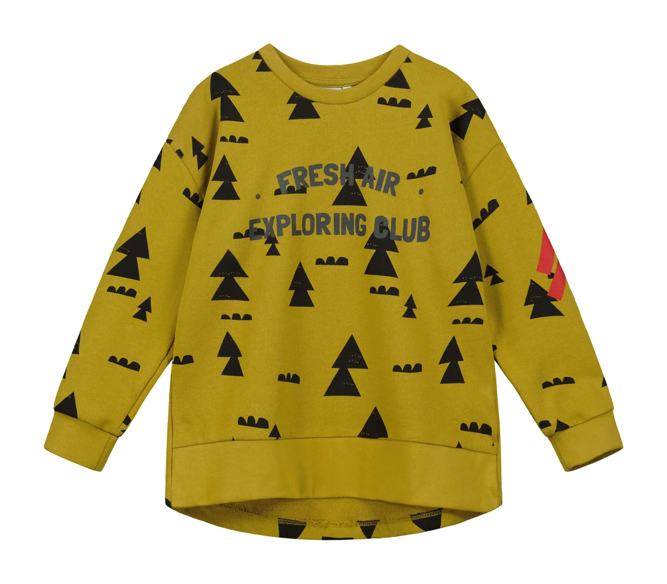 Wood Trees Relaxed Fit Sweater