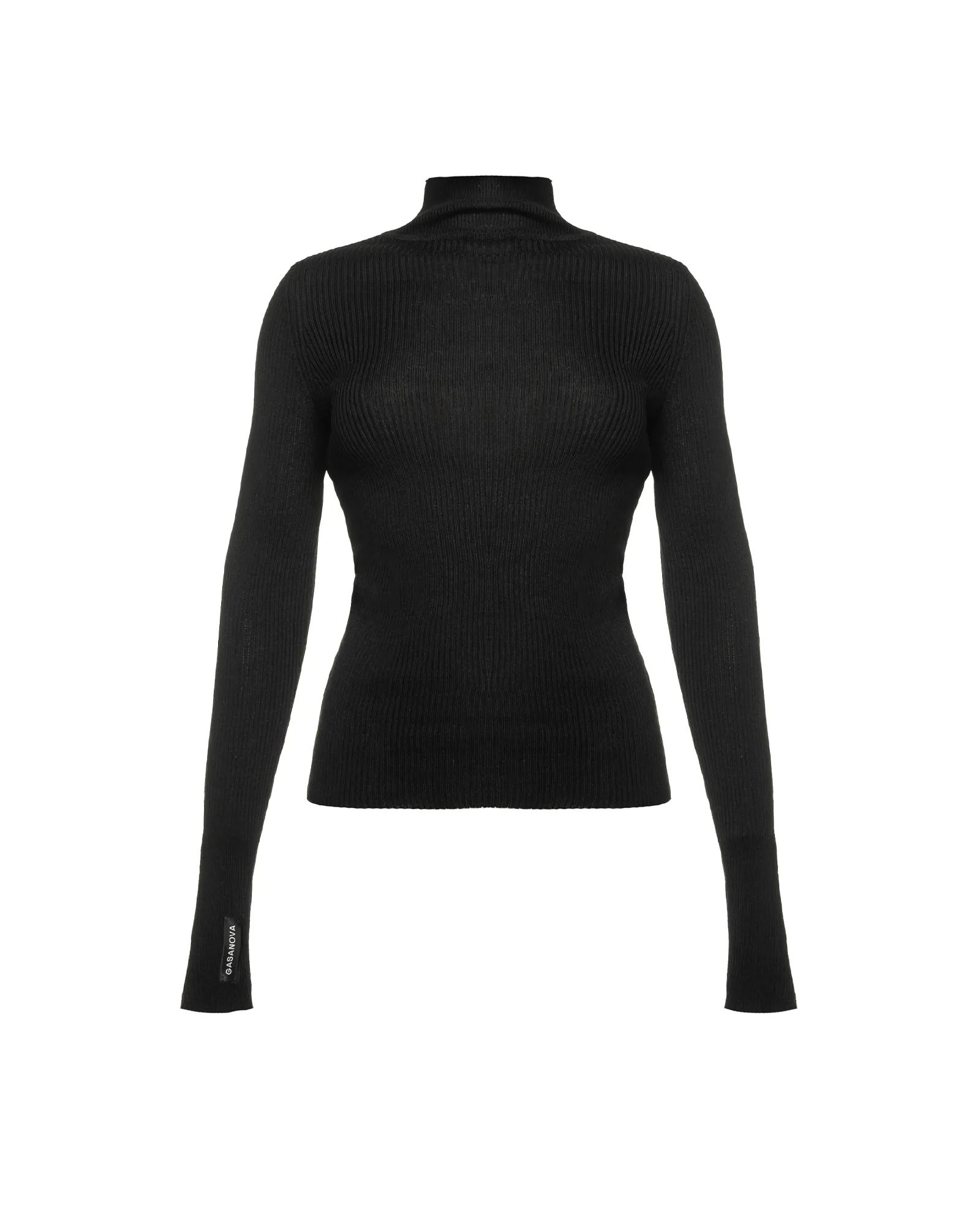 Woven Turtleneck