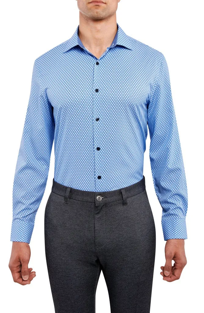 WRK Concentric Geo Dress Shirt