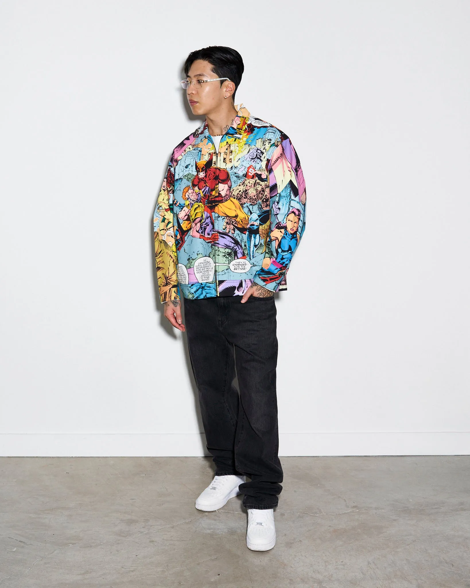 X-Men Magneto Battle Harrington Jacket